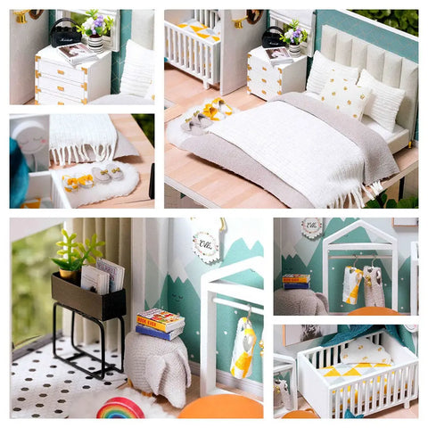 Maison Miniature Vie Confortable