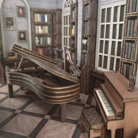 Book Nook Secret Piano Room