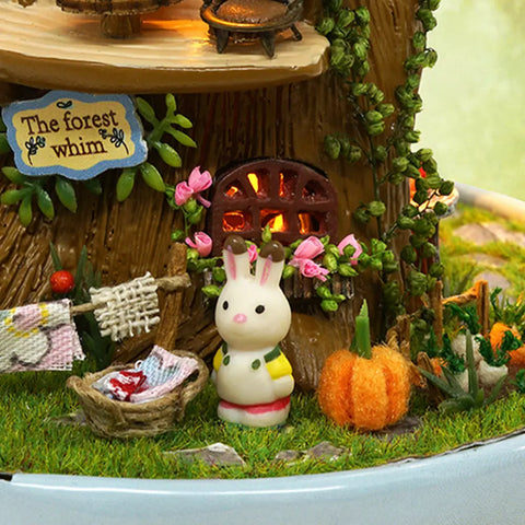 Maison Miniature Fantaisie Forestière