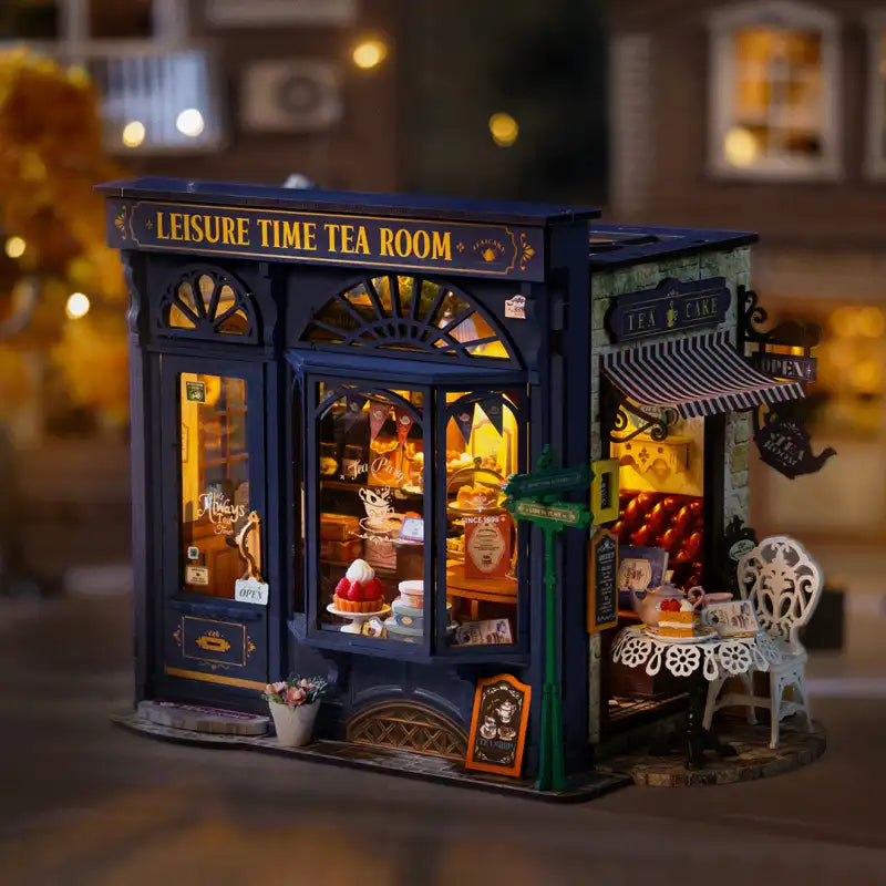 Maison Miniature Leisure Time Tea Room