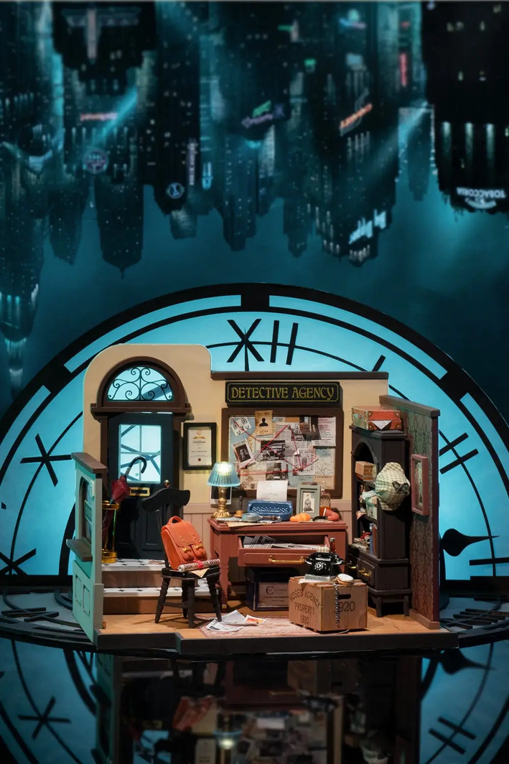 Maison Miniature Mose’s Detective Agency