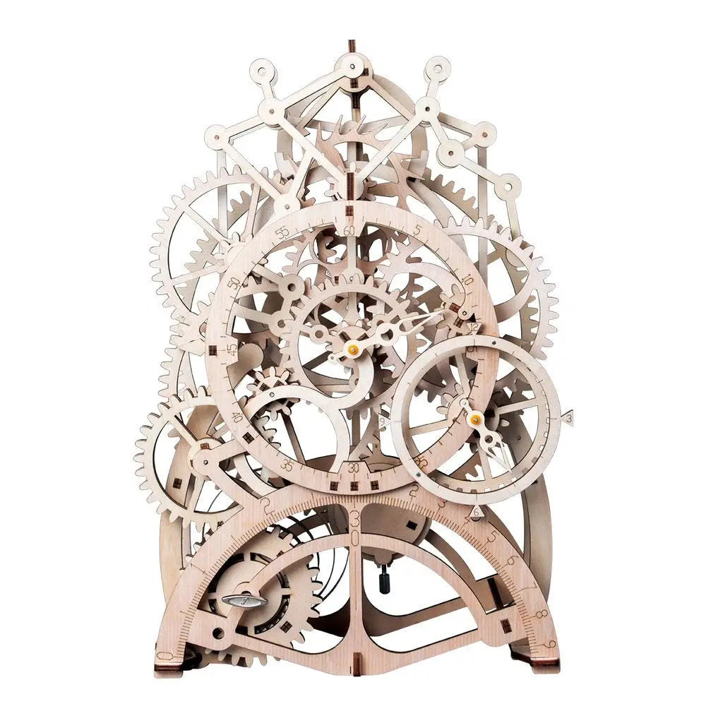 Puzzle 3D Bois Horloge Mécanique ’La Pendule’