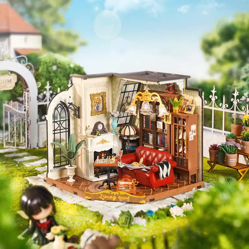 Maison Miniature Catherine’s Living Room