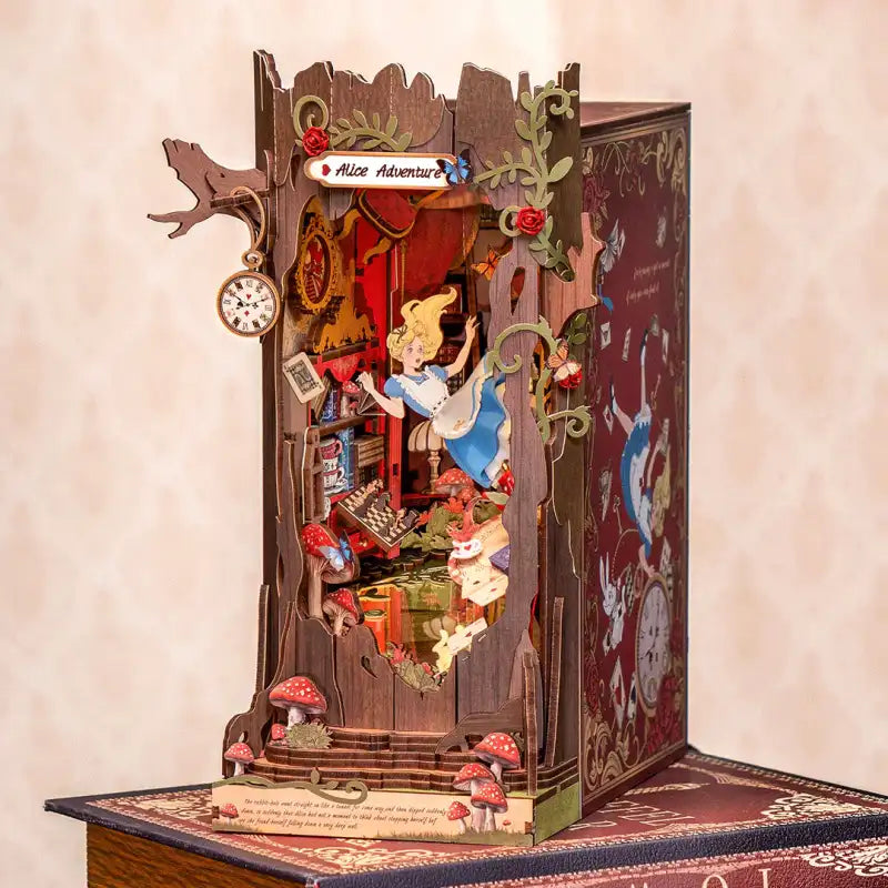 Book Nook Fall Into Wonder